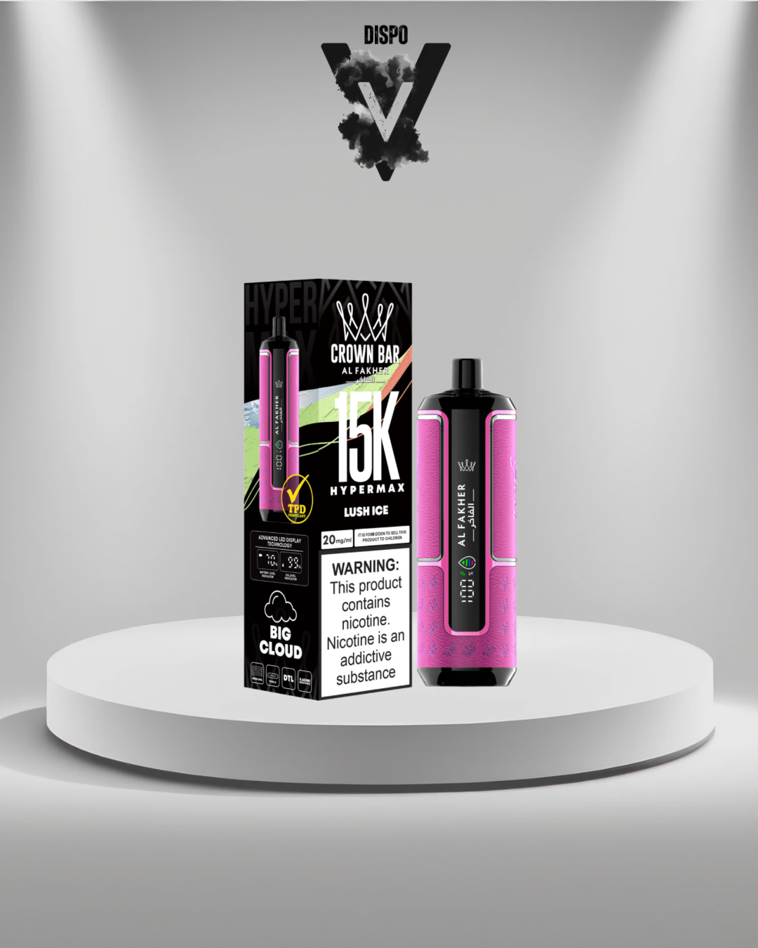 AlFakher 15K Hyper Max Lush Ice