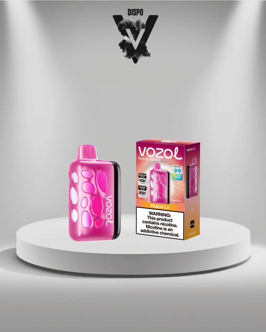 Vozol Rave 40K Peach Ice