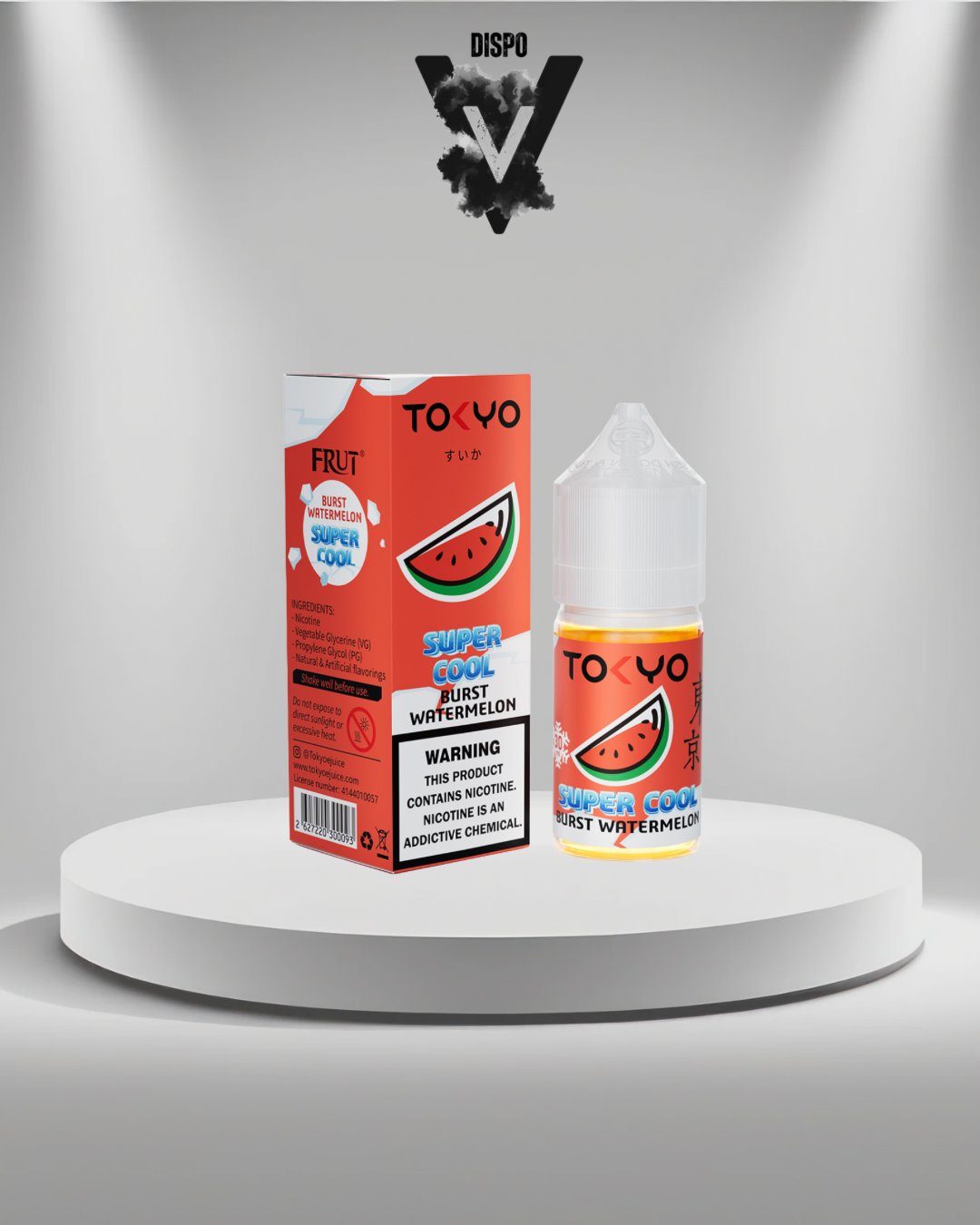 Tokyo Burst Watermelon Salt 50mg 30ml