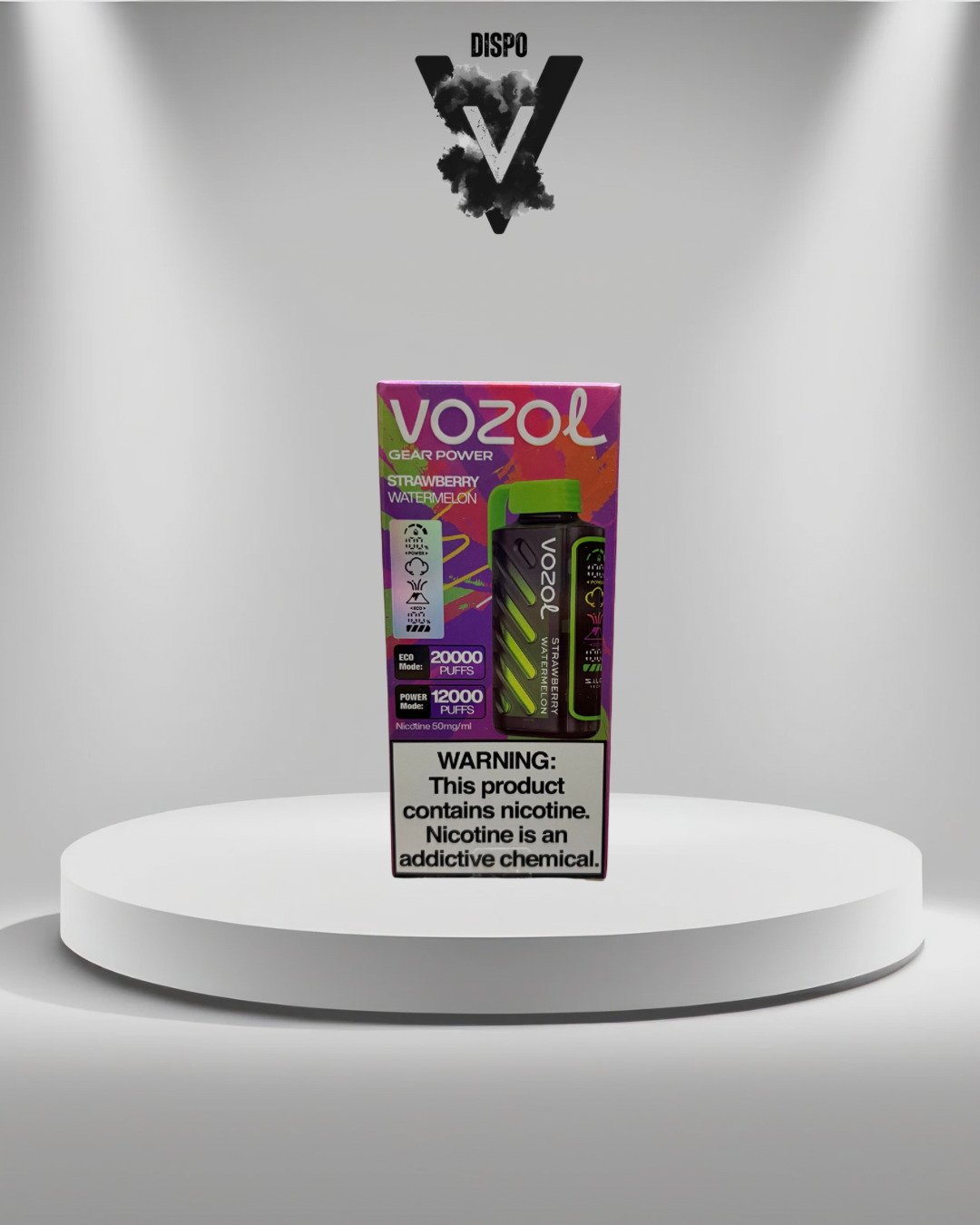 Vozol Gear 20K Strawberry Watermelon