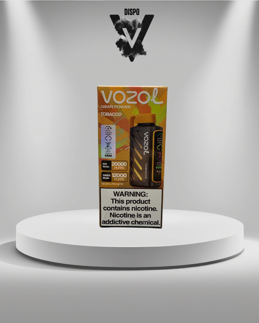 Vozol Gear 20K Tobacco