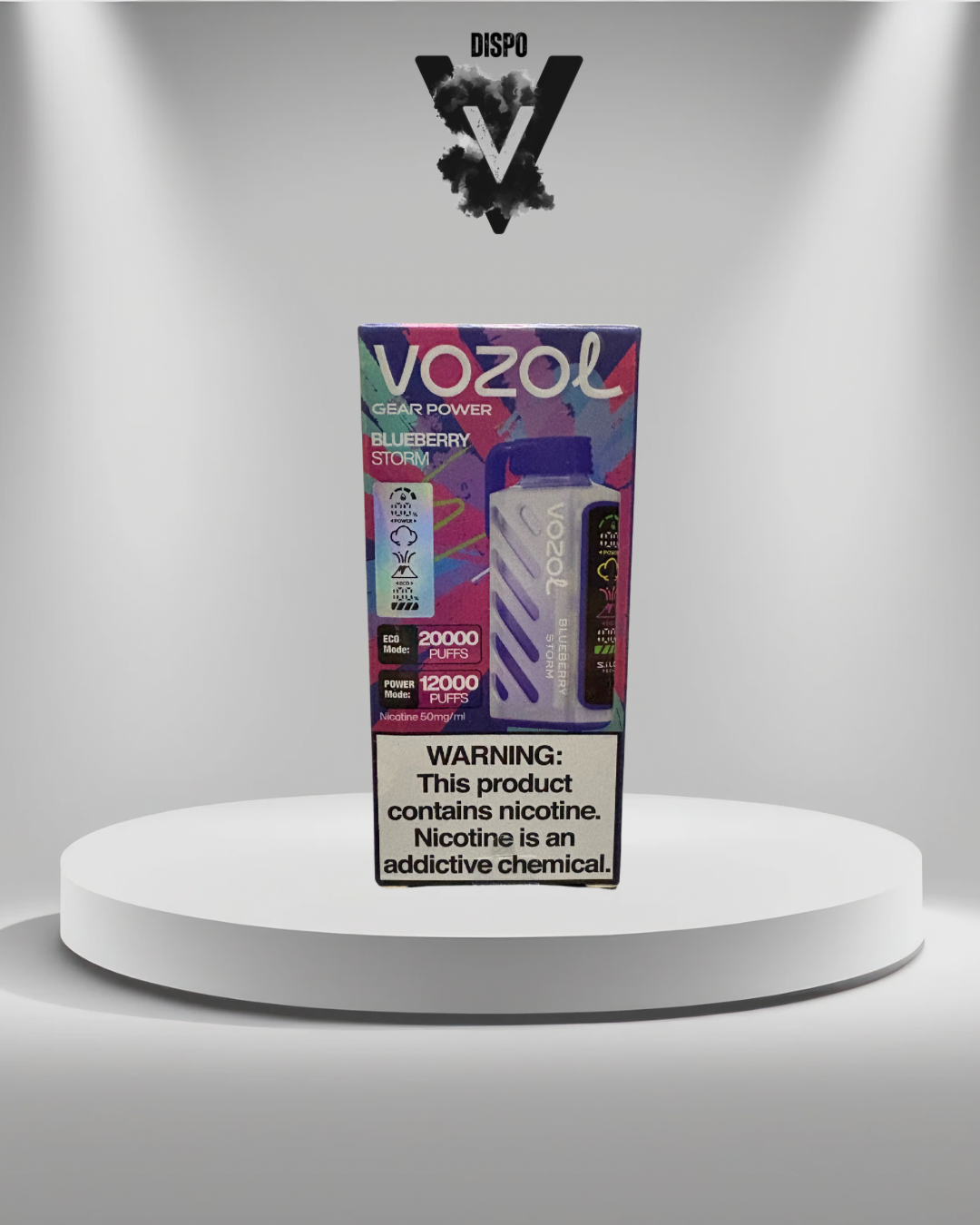 Vozol Gear 20K Blueberry Storm