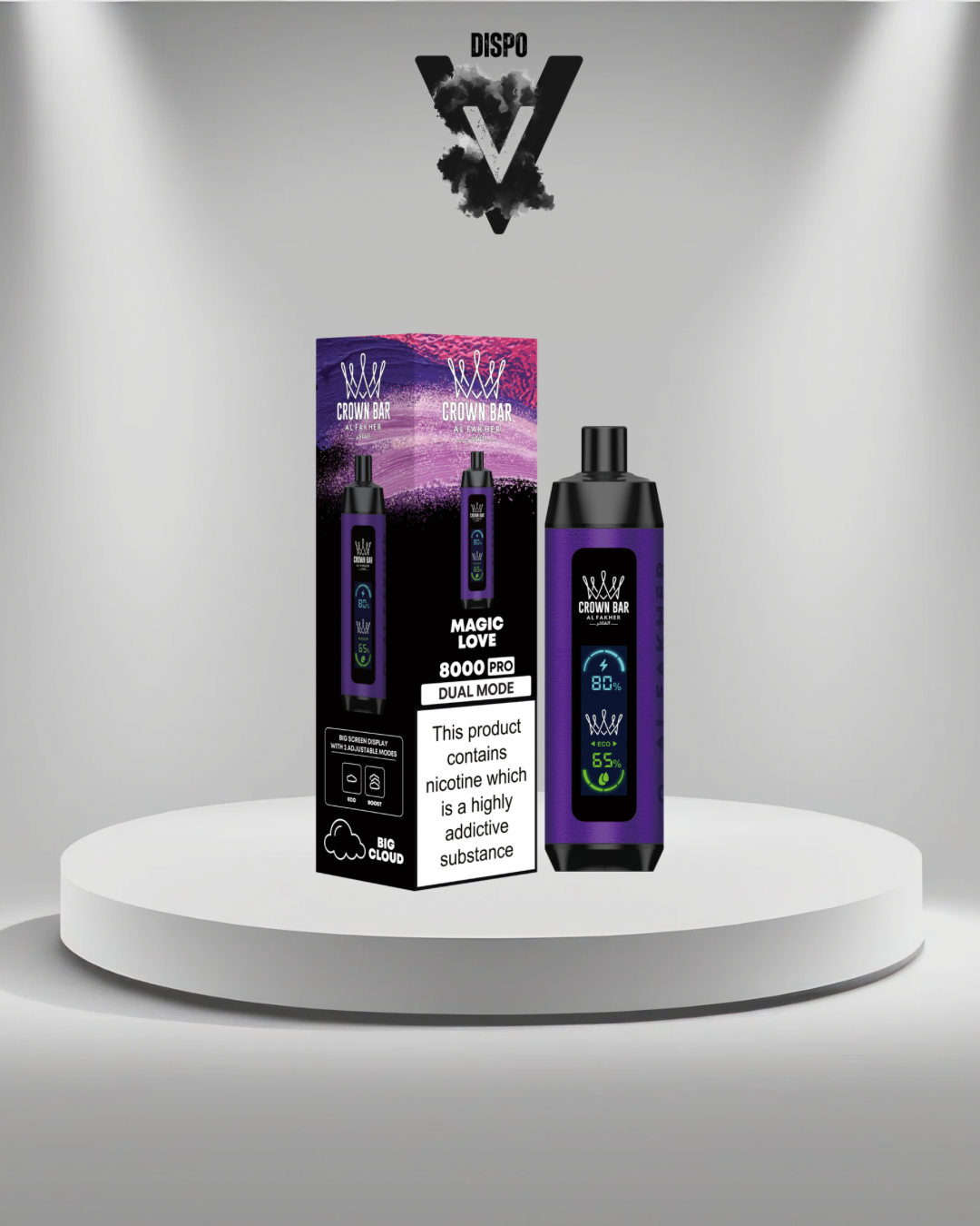 AlFakher 8K Puffs Magic Love