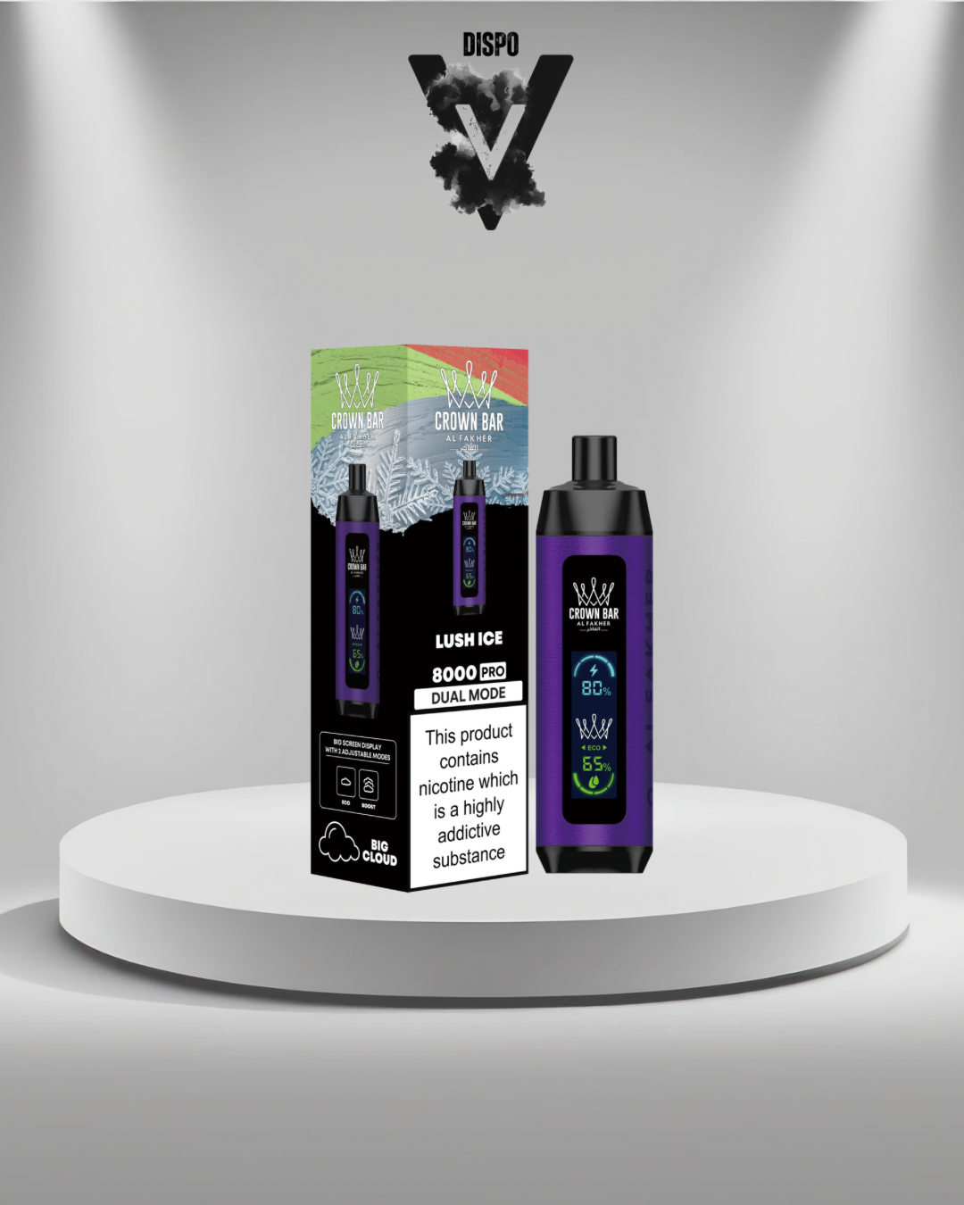 AlFakher 8K Puffs Lush Ice