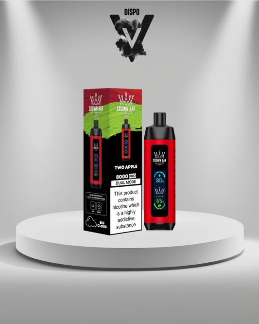 AlFakher 8K Puffs Two Apple