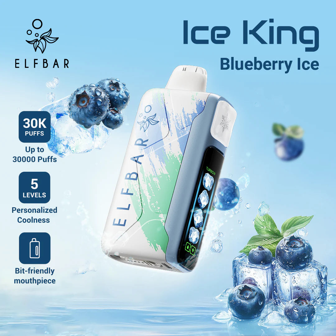 ElfBar Iceking 30K Blueberry Ice