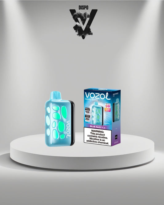 Vozol Rave 40K Blue Razz Ice