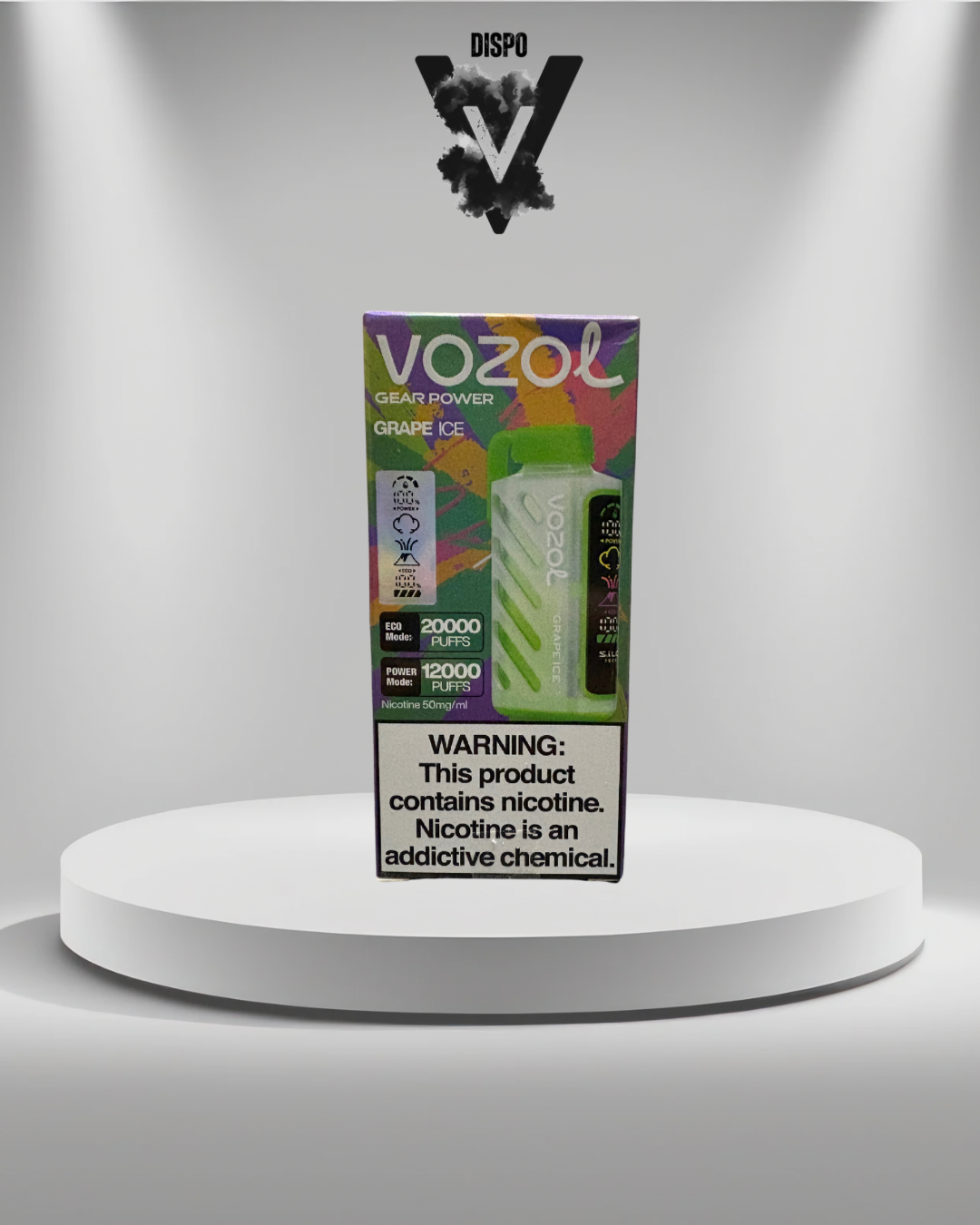 Vozol Gear 20K Grape Ice