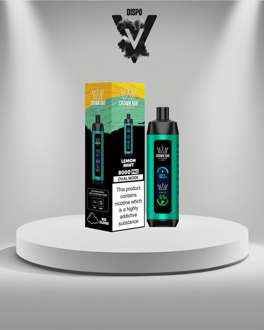 AlFakher 8K Puffs Lemon Mint