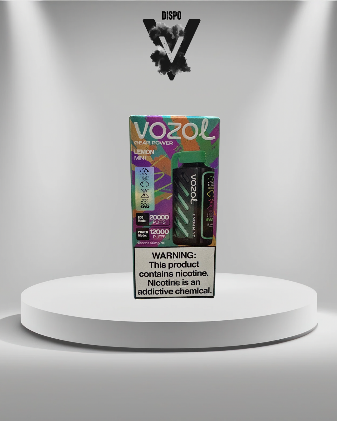 Vozol Gear 20K Lemon Mint  DispoV