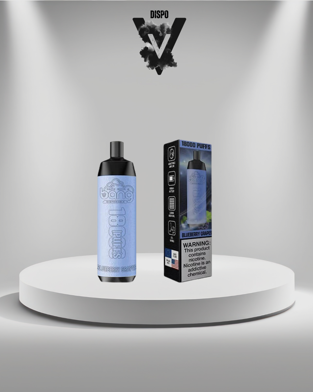 Bang 18K Blueberry Grapes