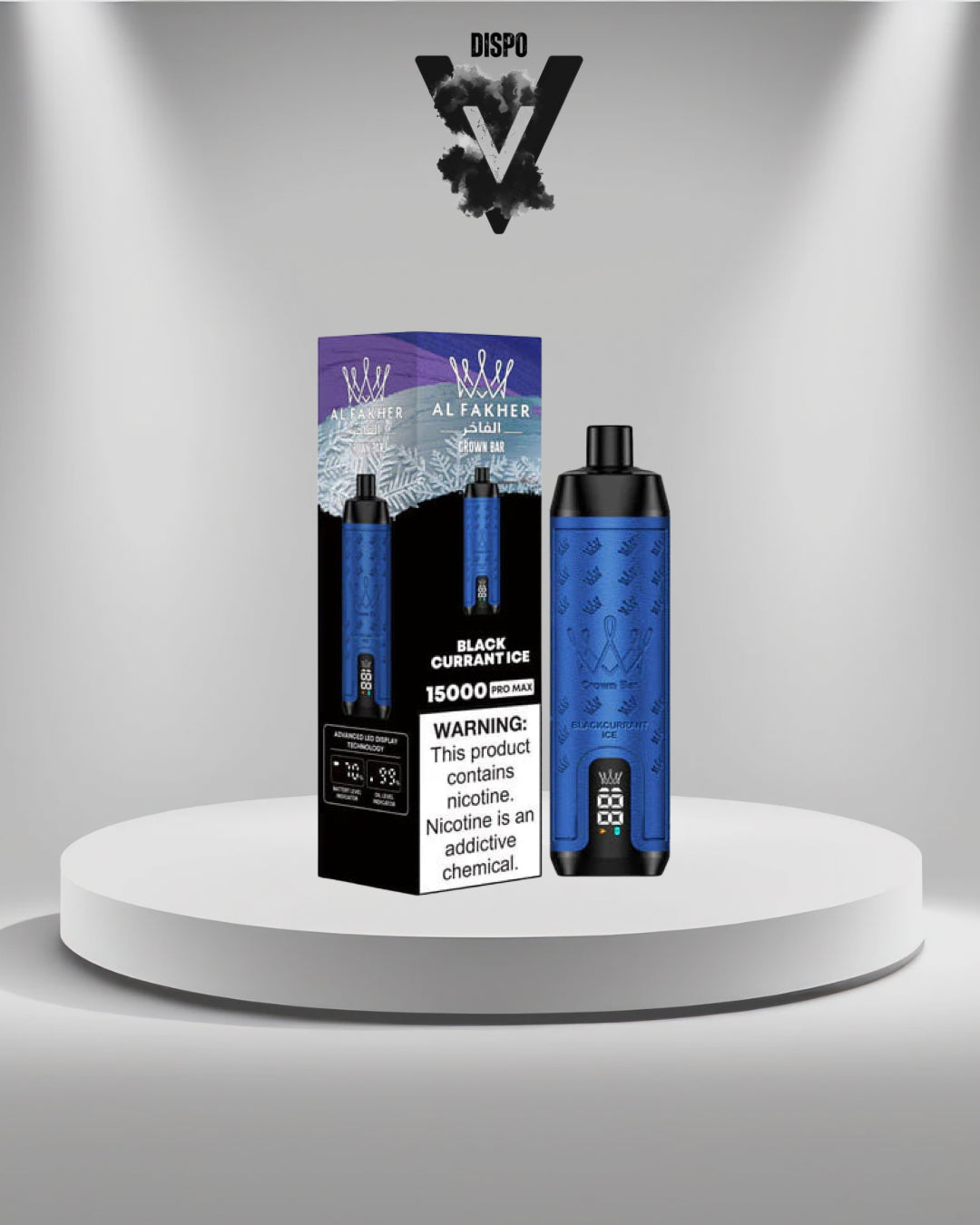 AlFakher 15K Pro Black Currant Ice