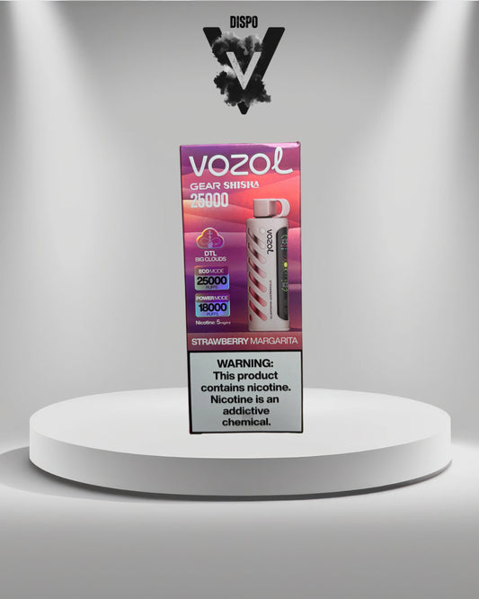 Vozol 25K Shisha Strawberry Margarita