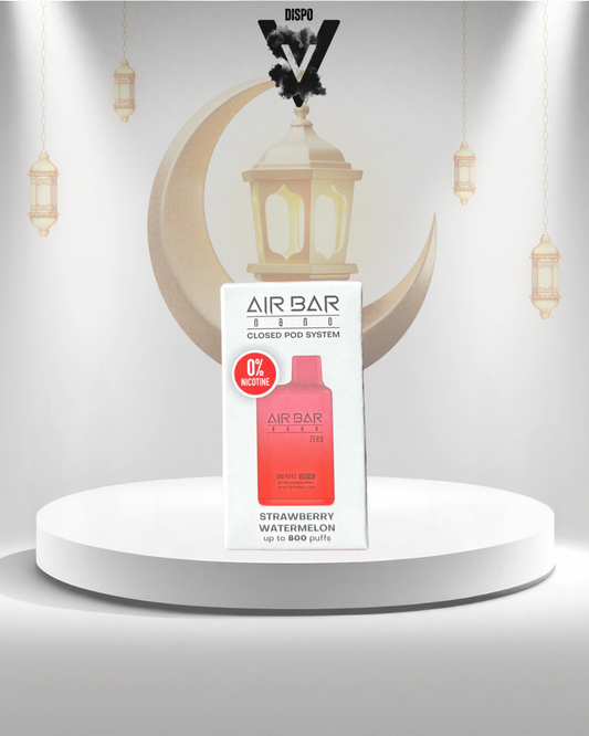 AirBar Nano Zero Nicotine Strawberry Watermelon 800 Puffs