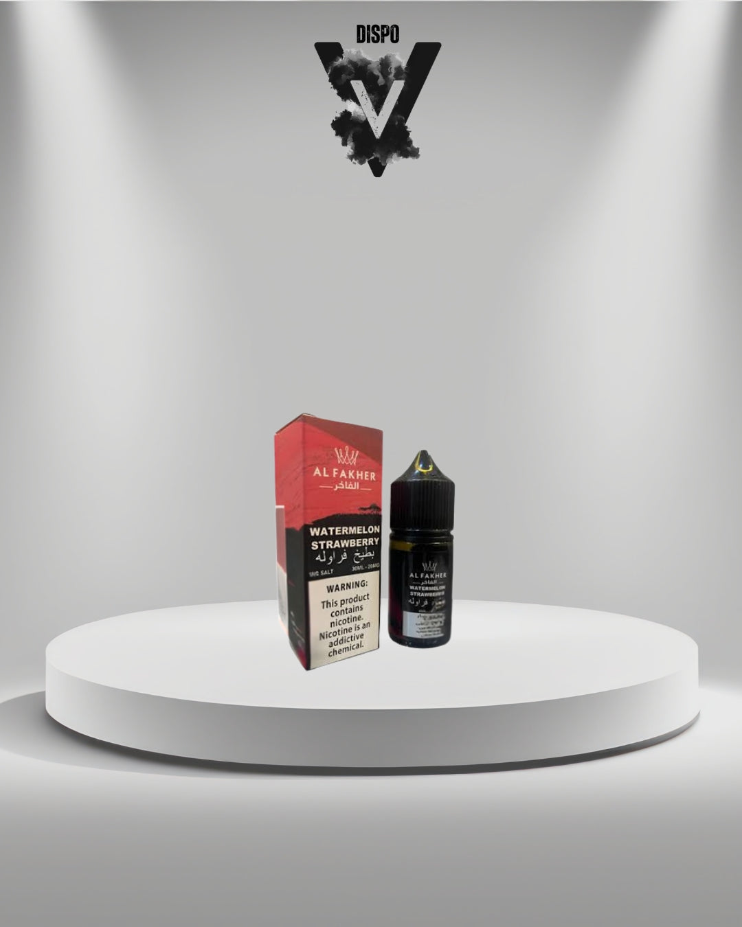 AlFakher E-Liquid Salt 20mg/30ml Watermelon Strawberry