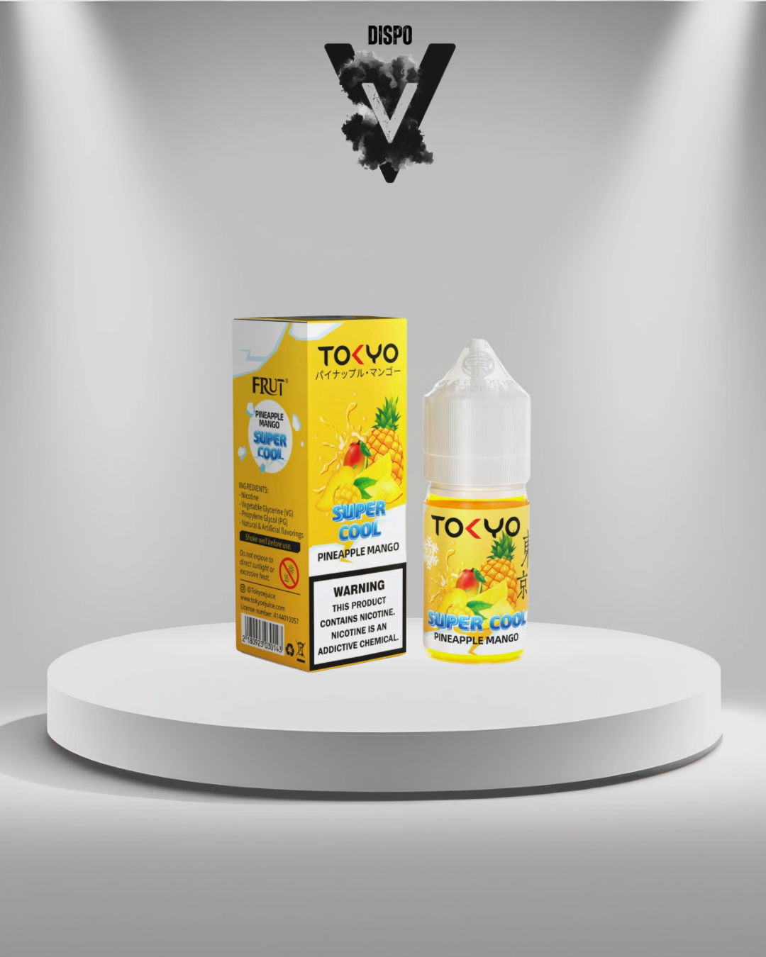 Tokyo Pineapple Mango Salt 50mg 30ml