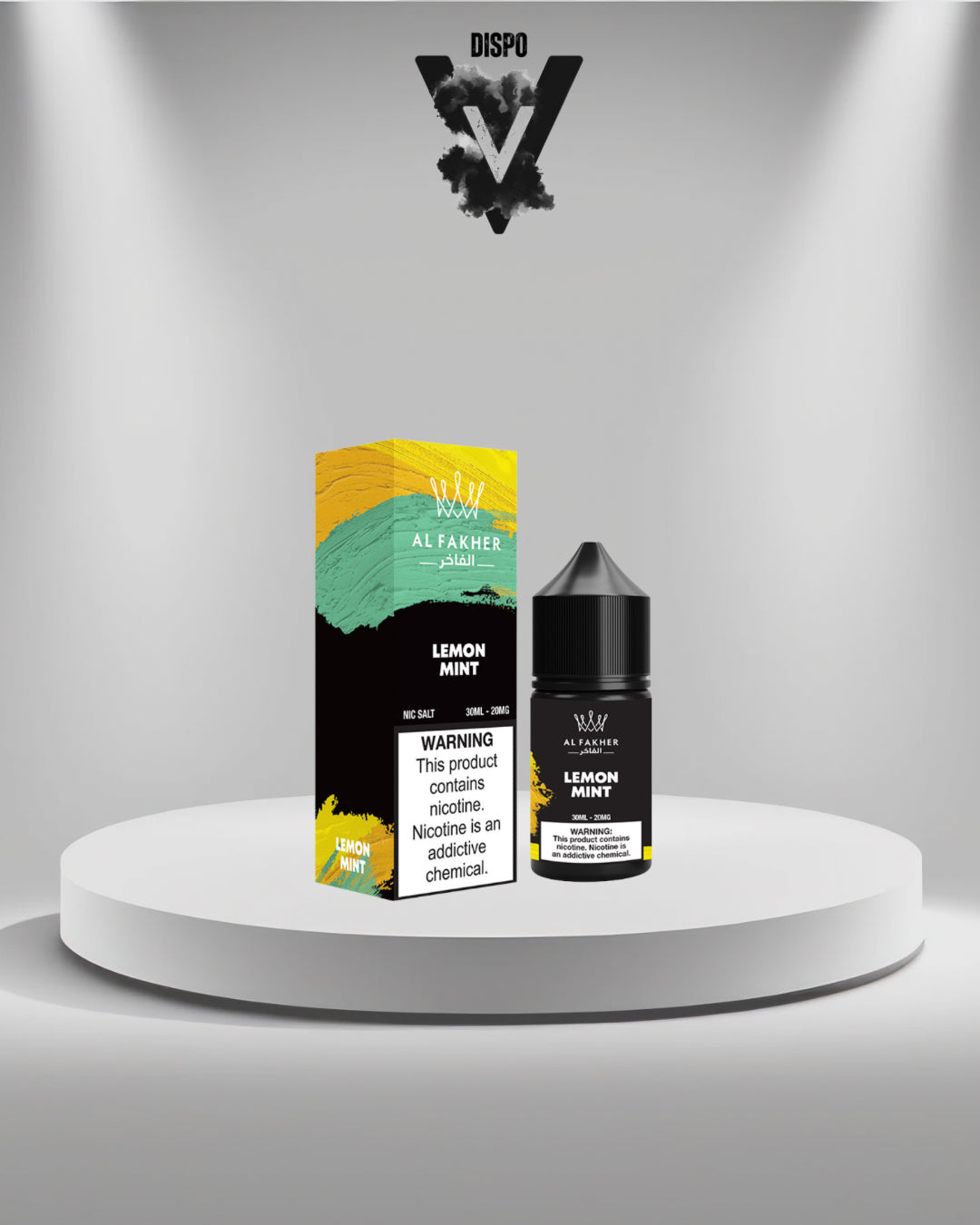 AlFakher E-Liquid Salt 20mg/30ml Lemon Mint