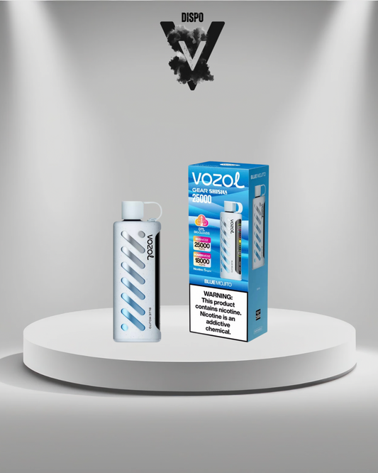 Vozol 25K Gear Shisha Blue Mojito