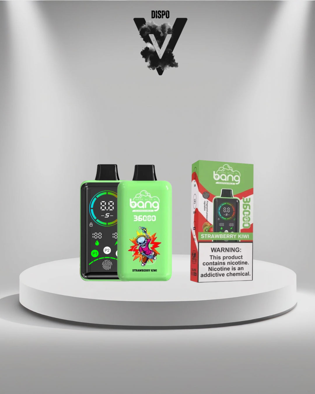 Bang 36K Fingerprint Strawberry Kiwi