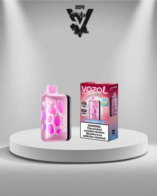 Vozol Rave 40K Strawberry Ice