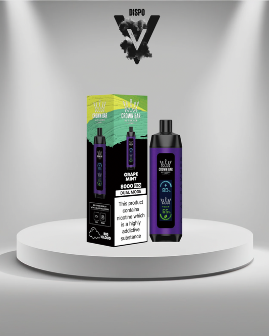 AlFakher 8K Puffs Grape Mint