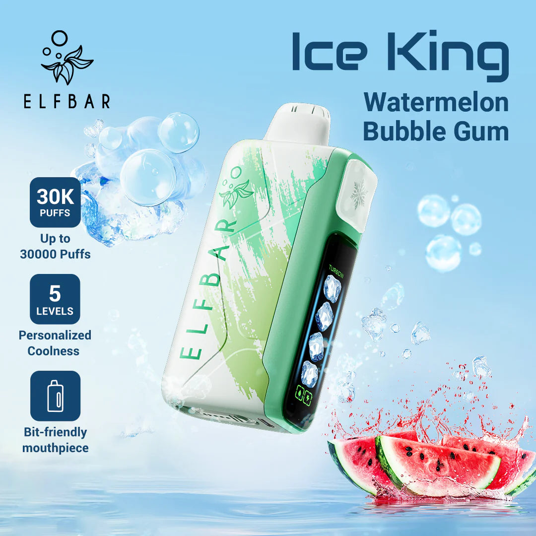 ElfBar Iceking 30K Watermelon Bubblegum