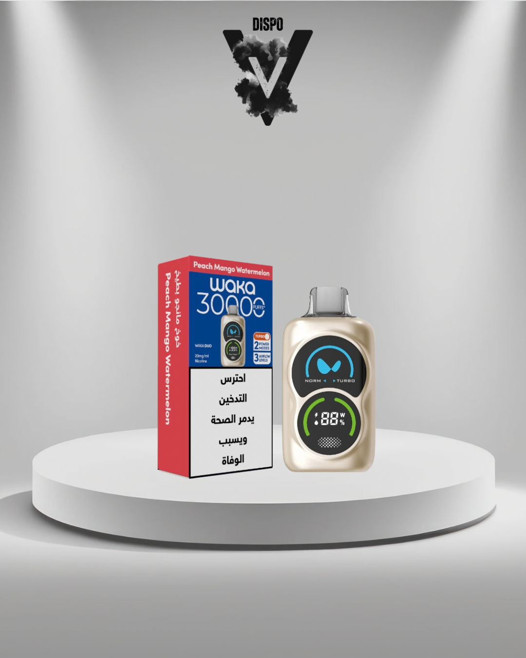 Waka 30K Peach Mango Watermelon