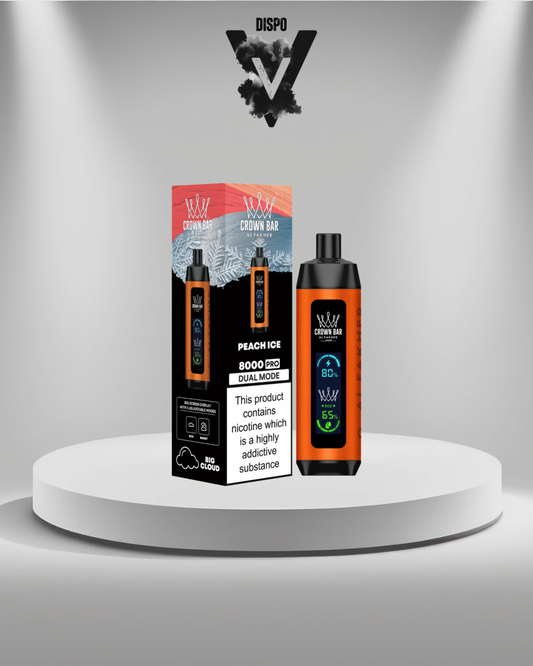 AlFakher 8K Puffs Peach Ice