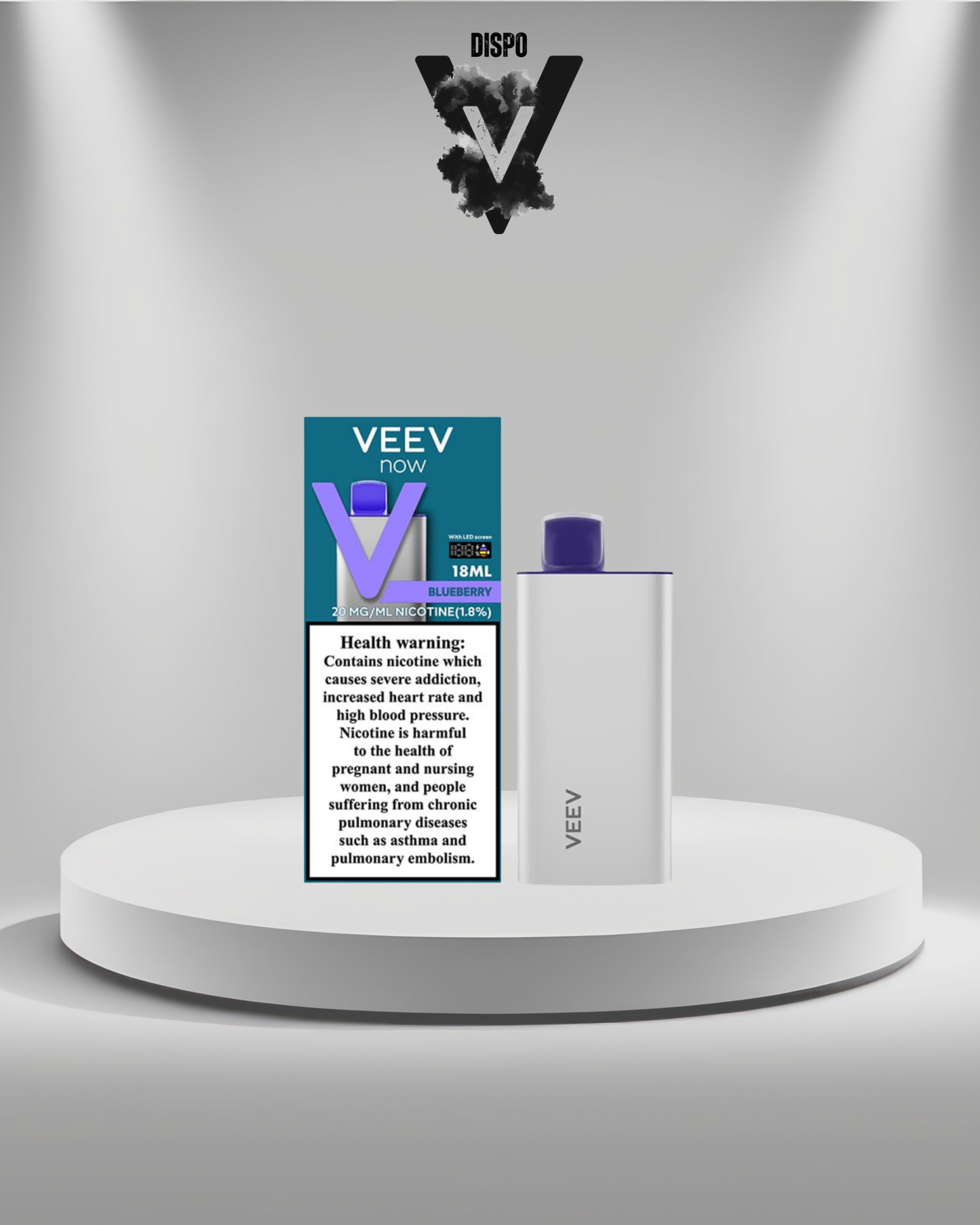 Veev Now 8K Blueberry